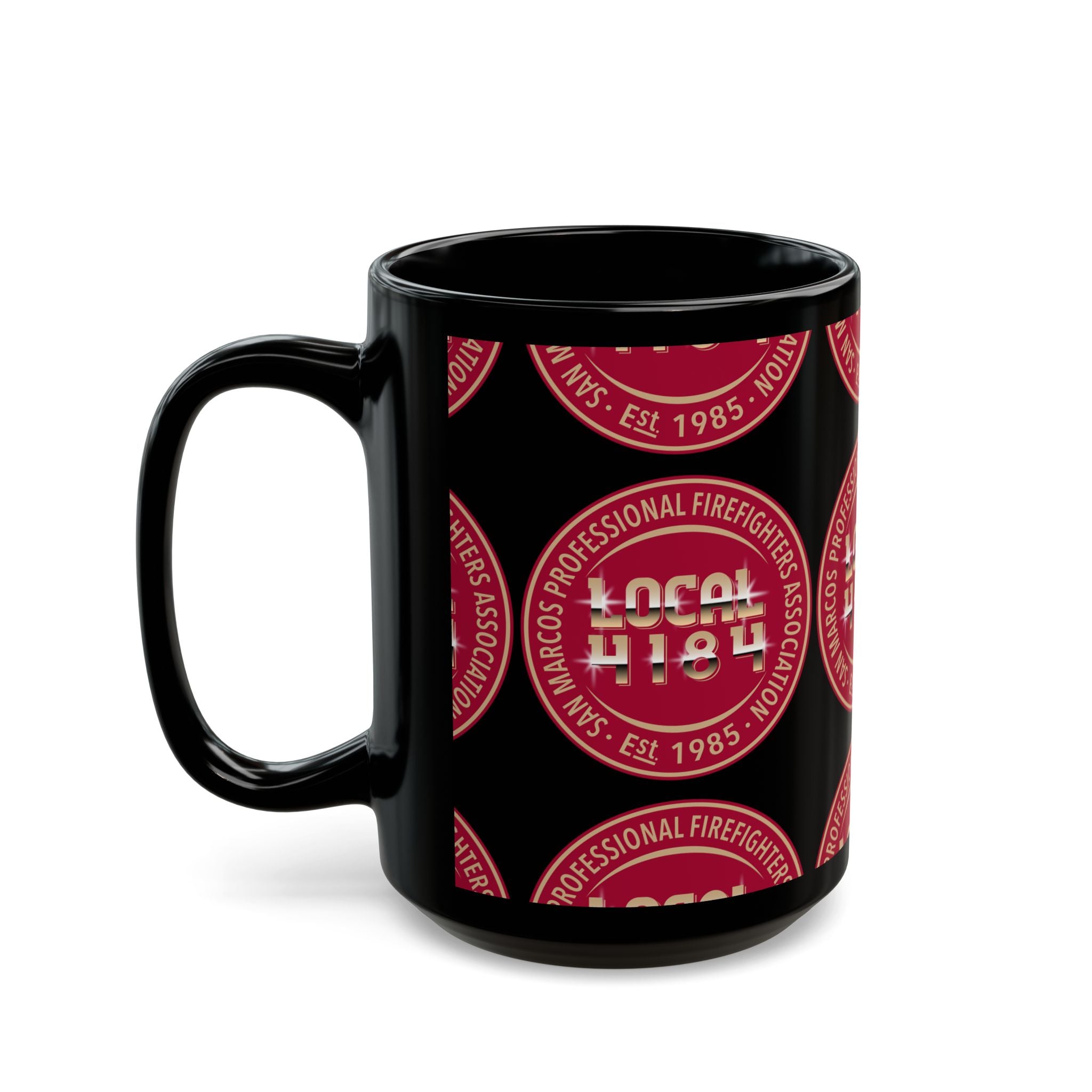Drinkware- 4184 Lucky Strike Logo, 15oz Coffee Mug