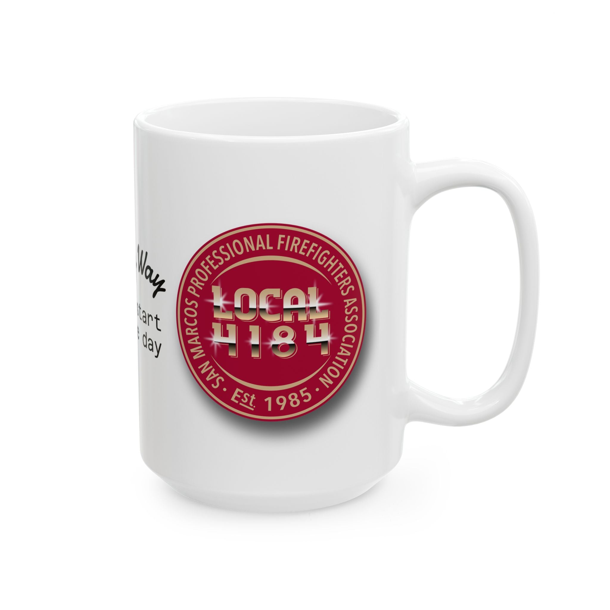 Drinkware- 4184 Lucky Strike Logo, 15oz Coffee Mug, V3