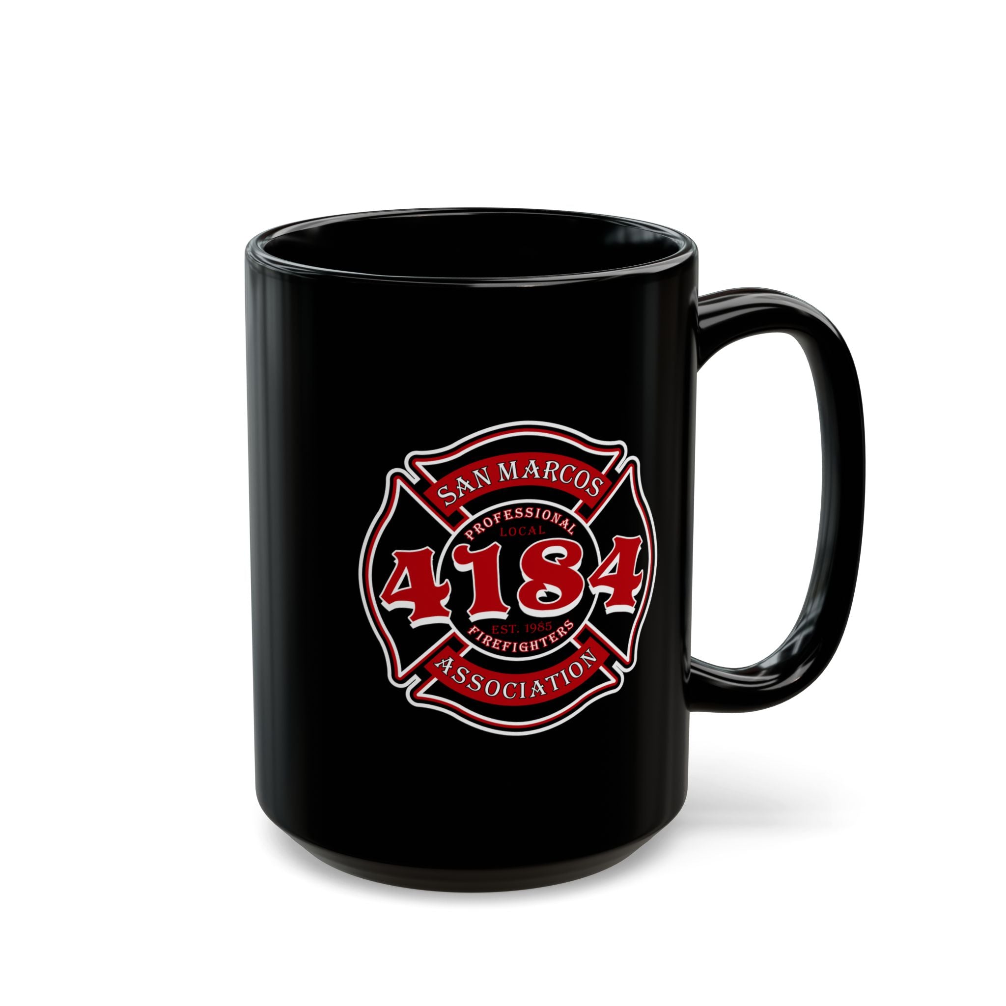 Drinkware- 4184 Maltese Cross Logo, 15oz Coffee Mug