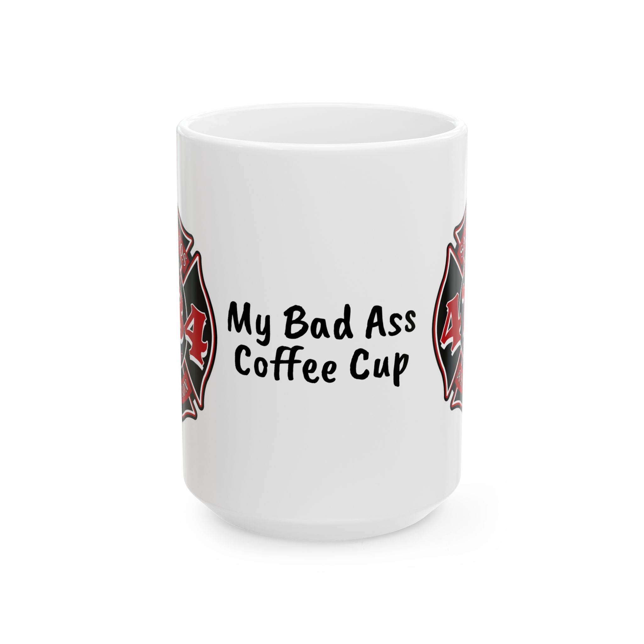 Drinkware- 4184 Maltese Cross Logo, 15oz Coffee Mug, V3