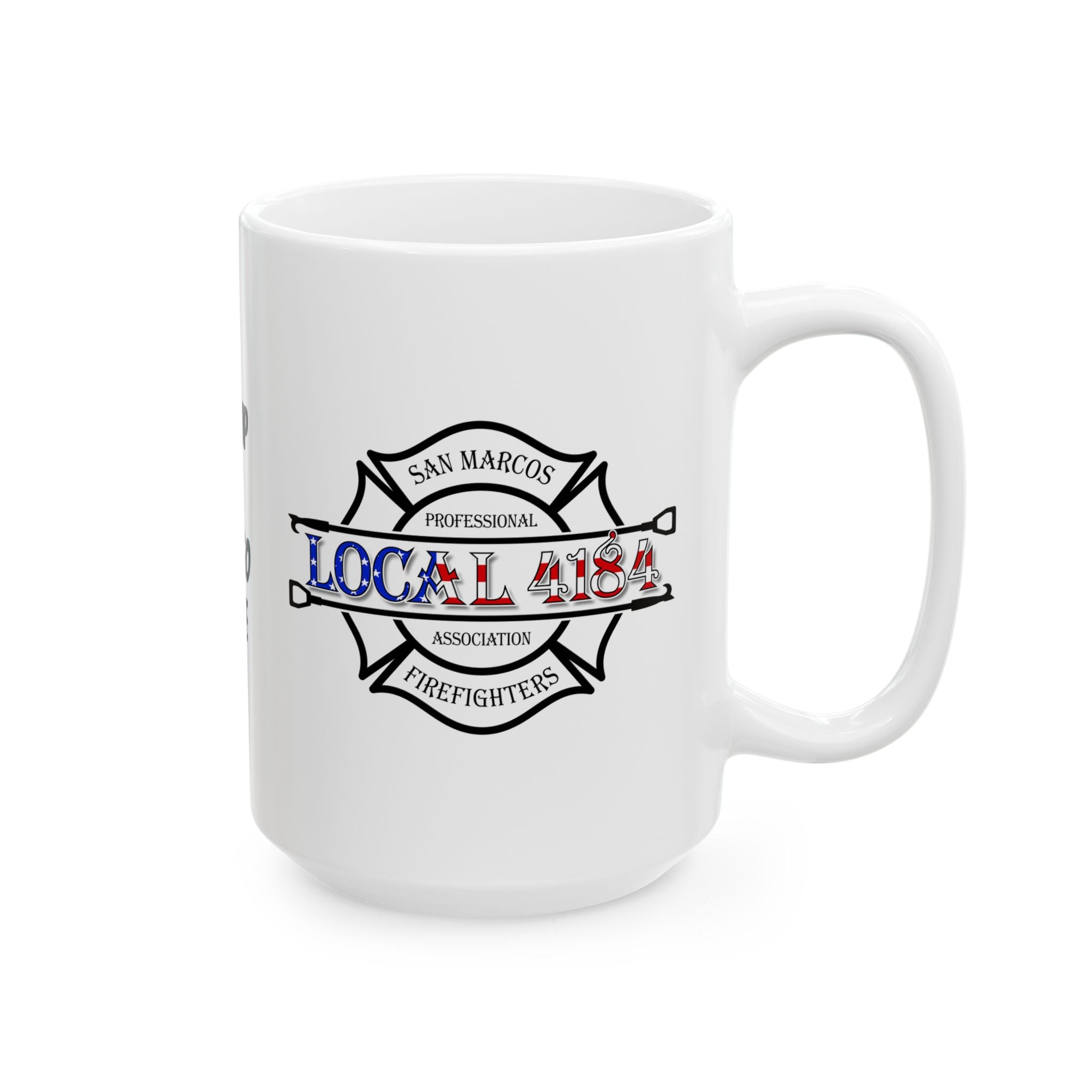 Copy of San Marcos Firefighter Association Mug, 11oz & 15oz, Perfect Gift for Firefighters, 3D Print Mugs, Personalized Coffee Cup, [...]