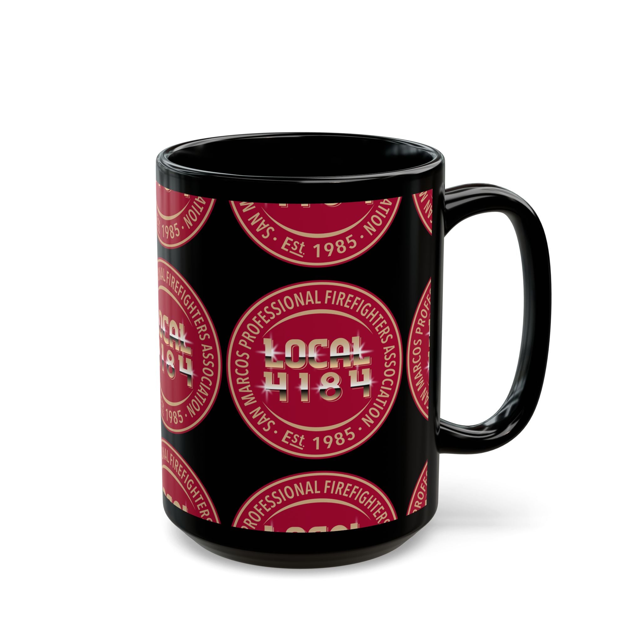 Drinkware- 4184 Lucky Strike Logo, 15oz Coffee Mug