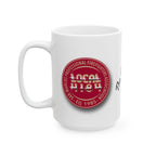 Drinkware- 4184 Lucky Strike Logo, 15oz Coffee Mug, V3