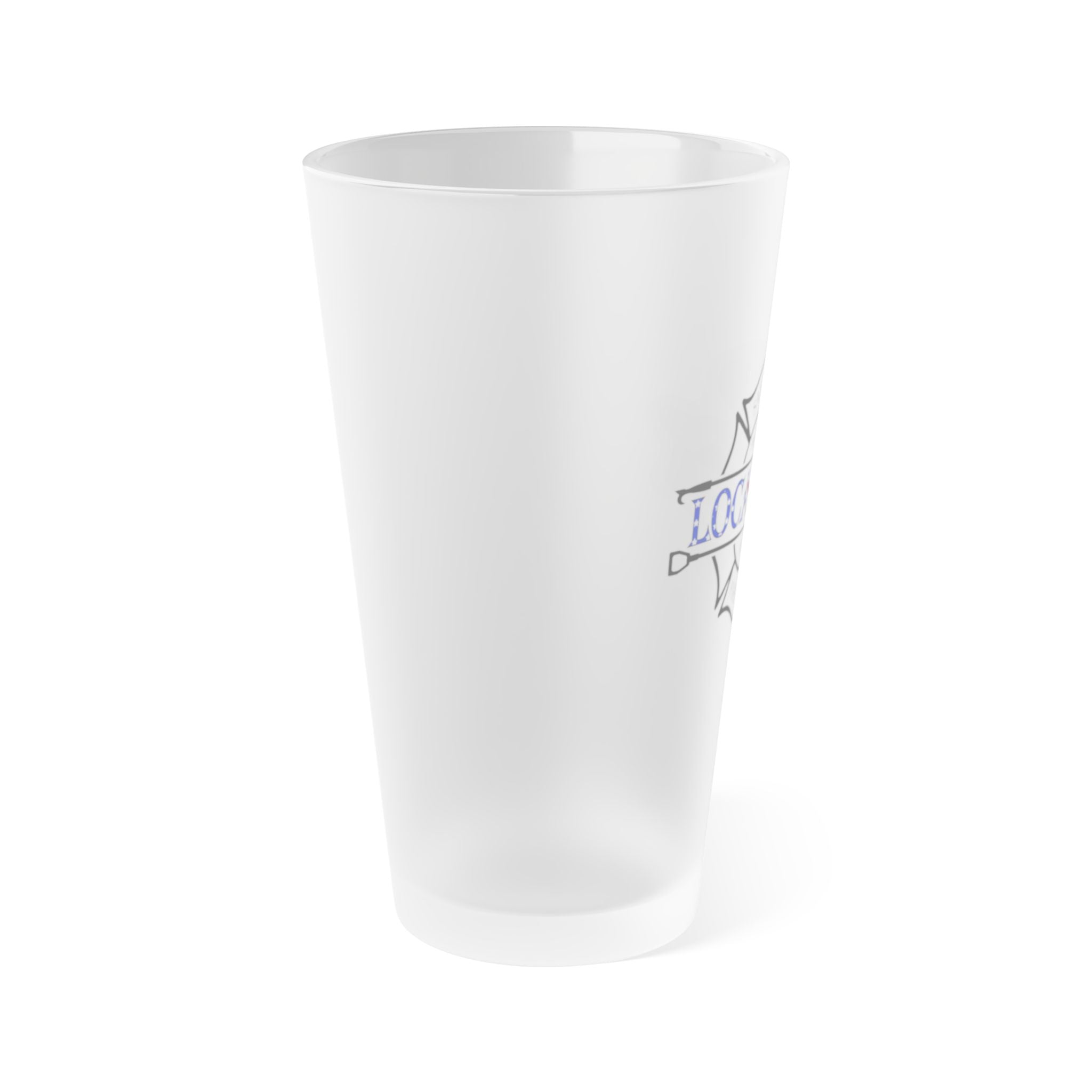 Drinkware- 4184 Pike Poles 16 oz. Frosted Pint Glass