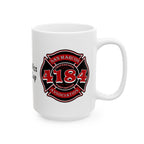 Drinkware- 4184 Maltese Cross Logo, 15oz Coffee Mug, V3