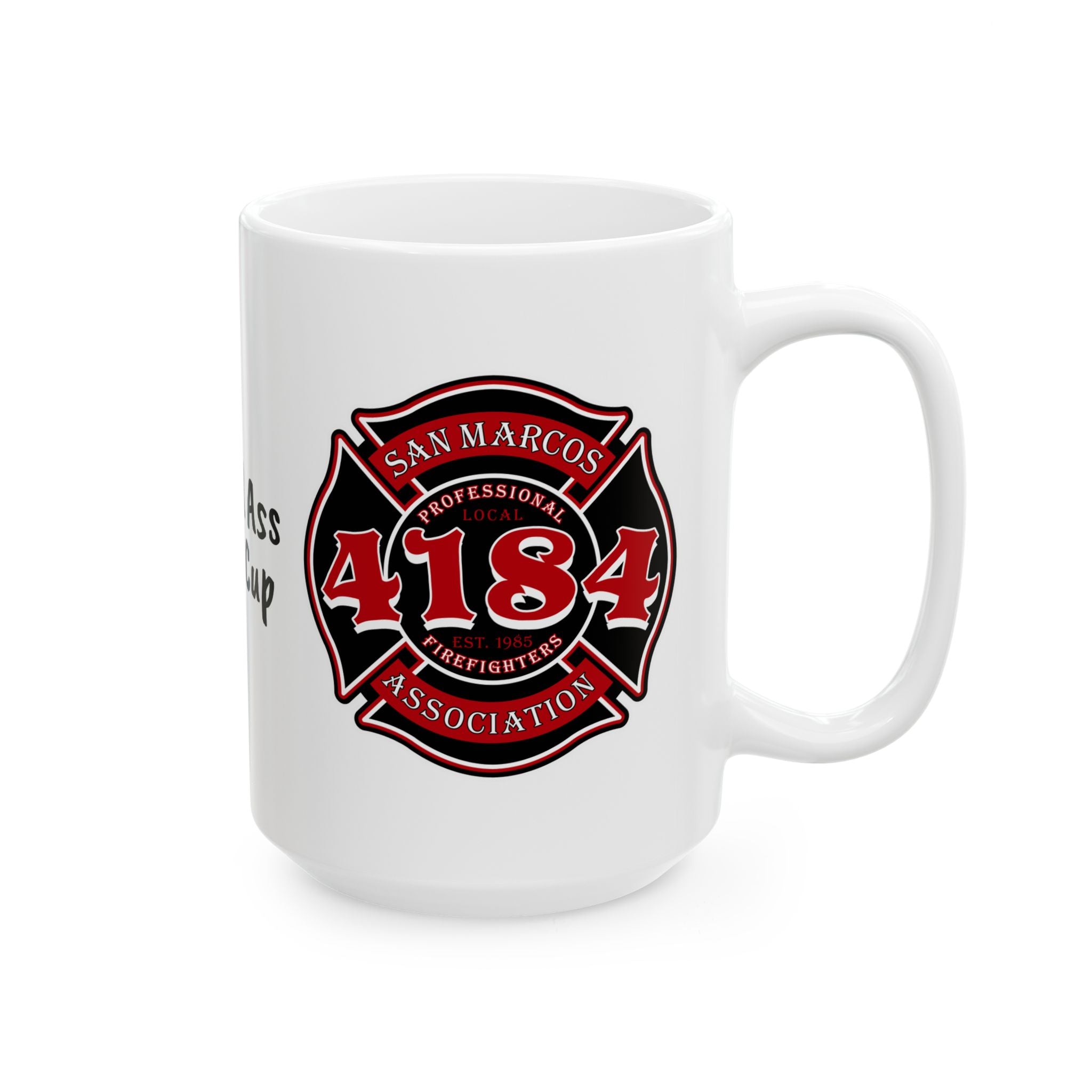 Drinkware- 4184 Maltese Cross Logo, 15oz Coffee Mug, V3