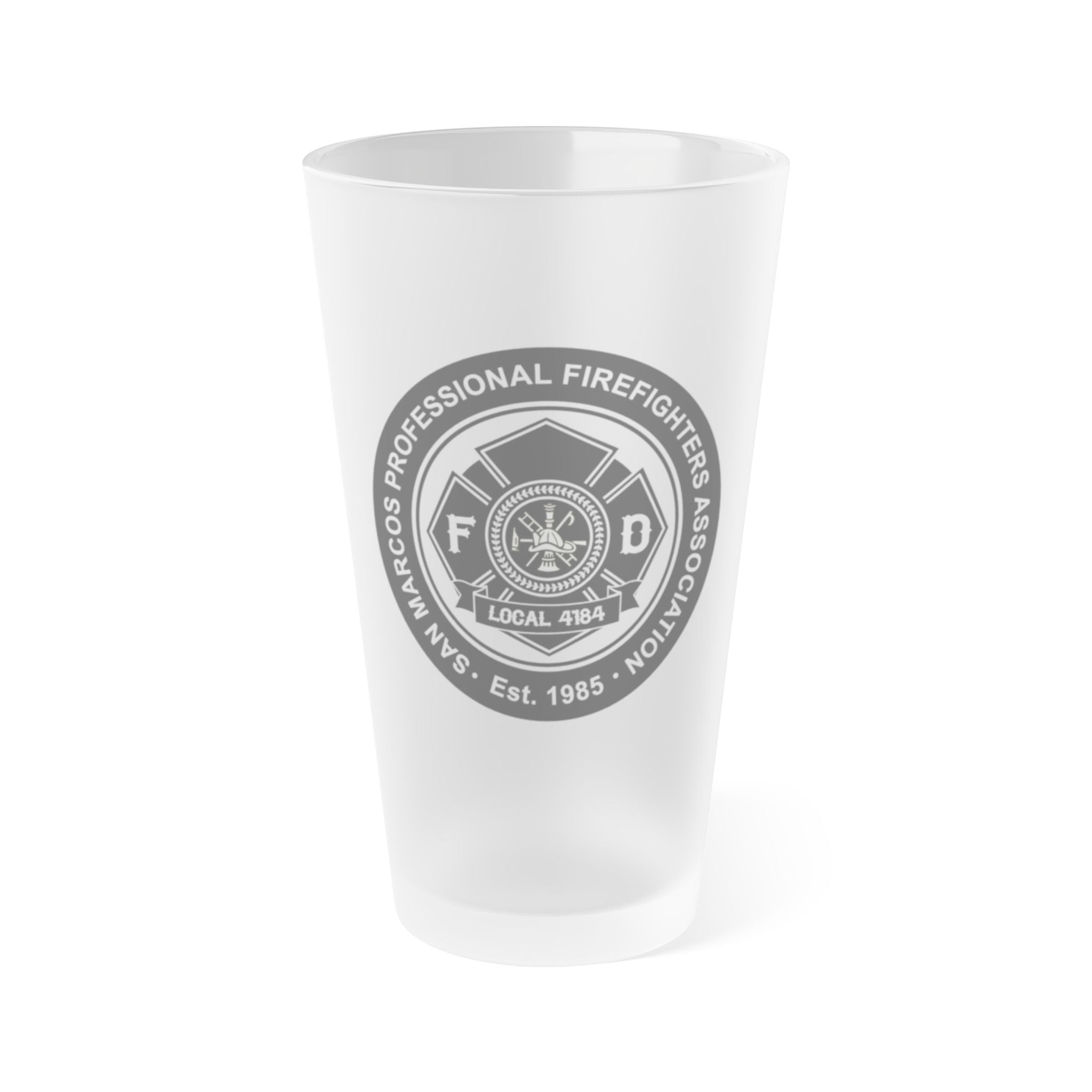 Drinkware- 4184 16 oz. Frosted Pint Glass