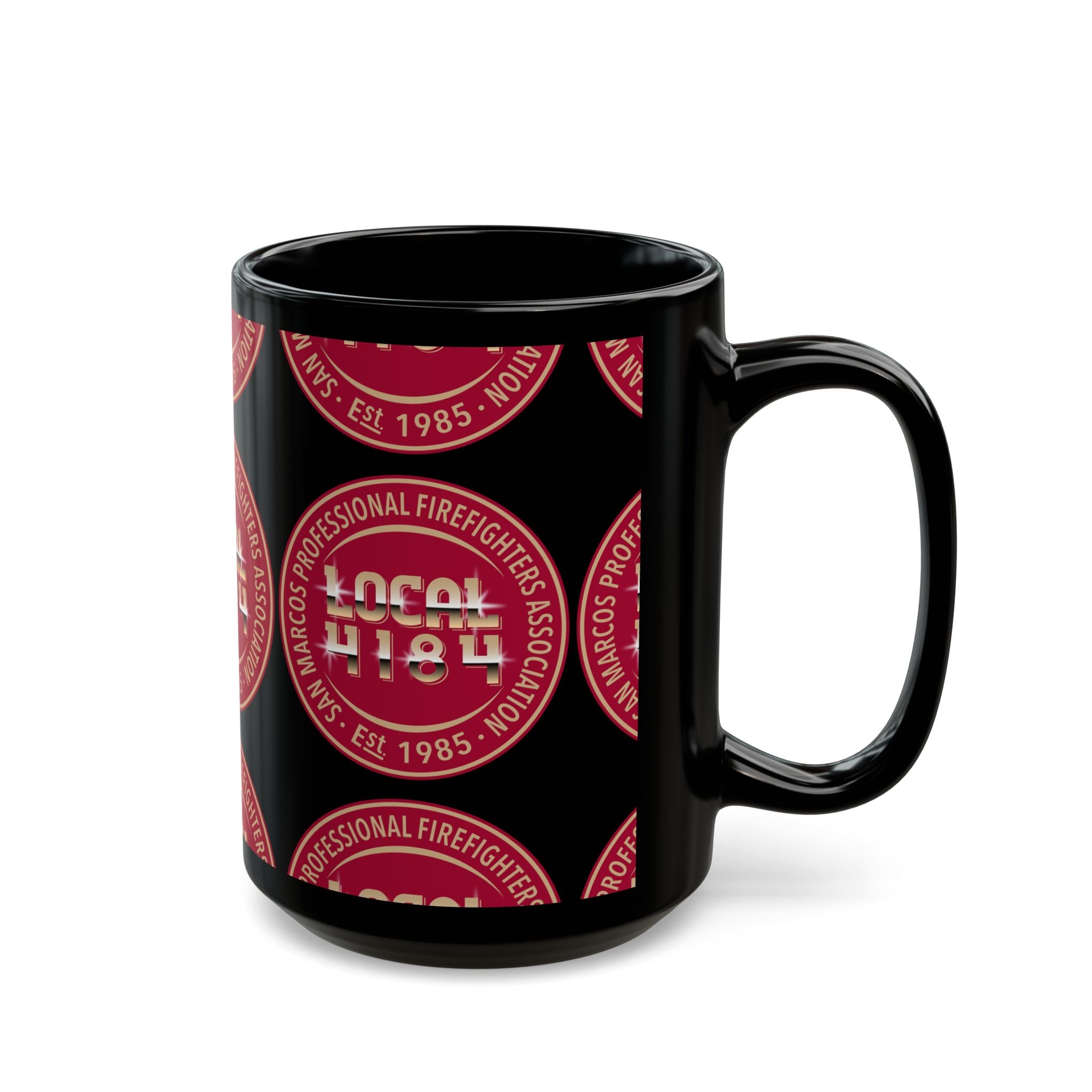 Drinkware- 4184 Lucky Strike Logo, 15oz Coffee Mug