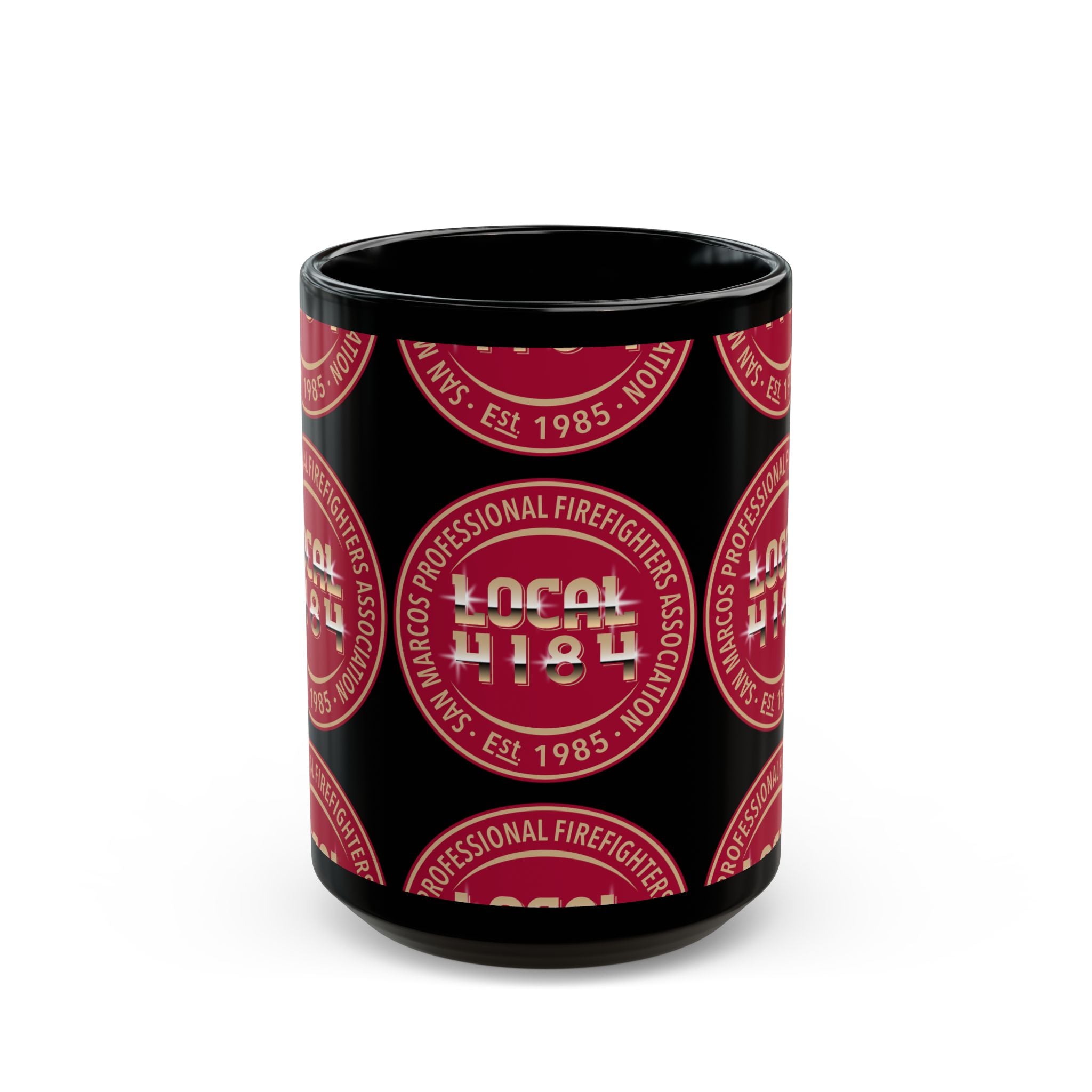 Drinkware- 4184 Lucky Strike Logo, 15oz Coffee Mug