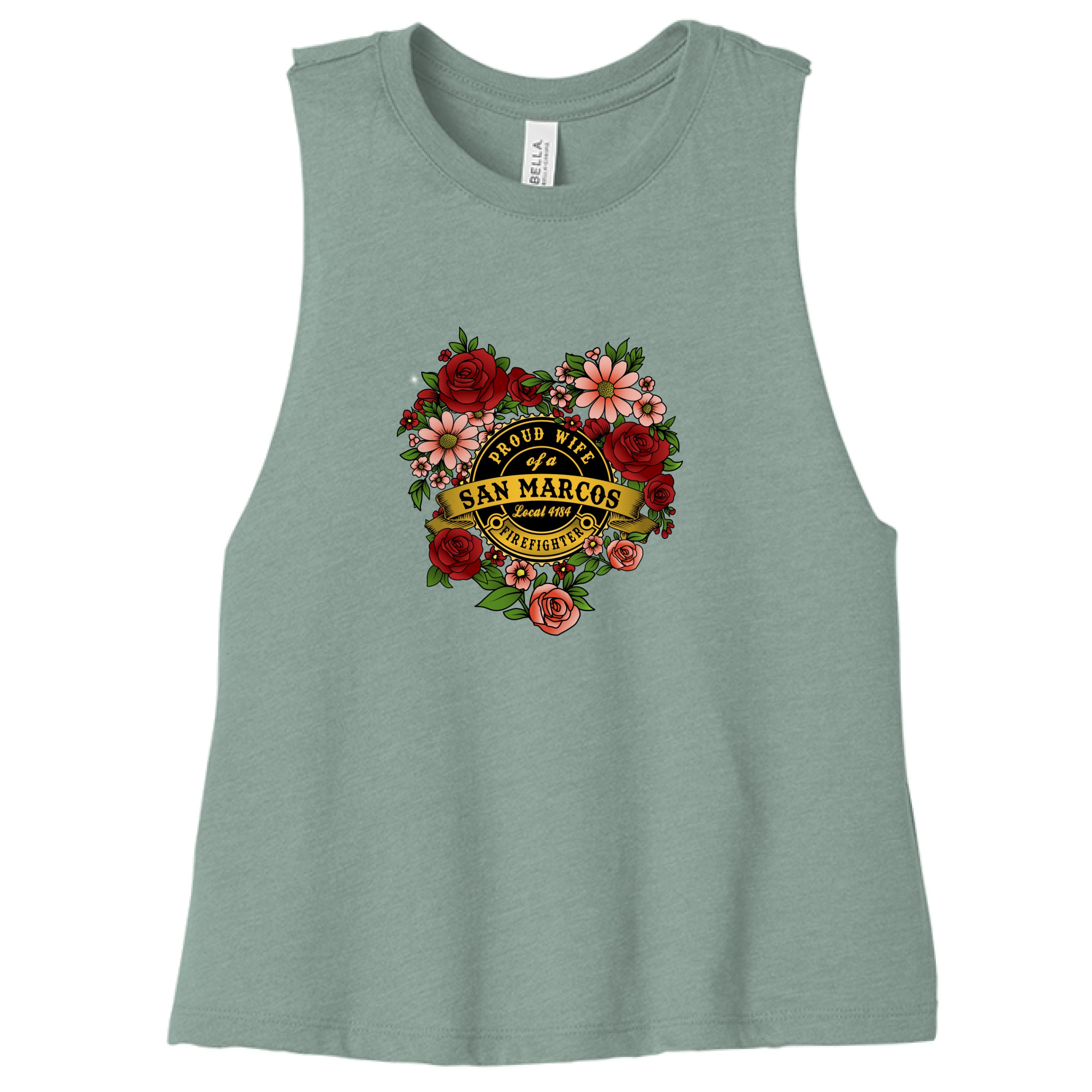 Heather Dusty Blue - FRONT