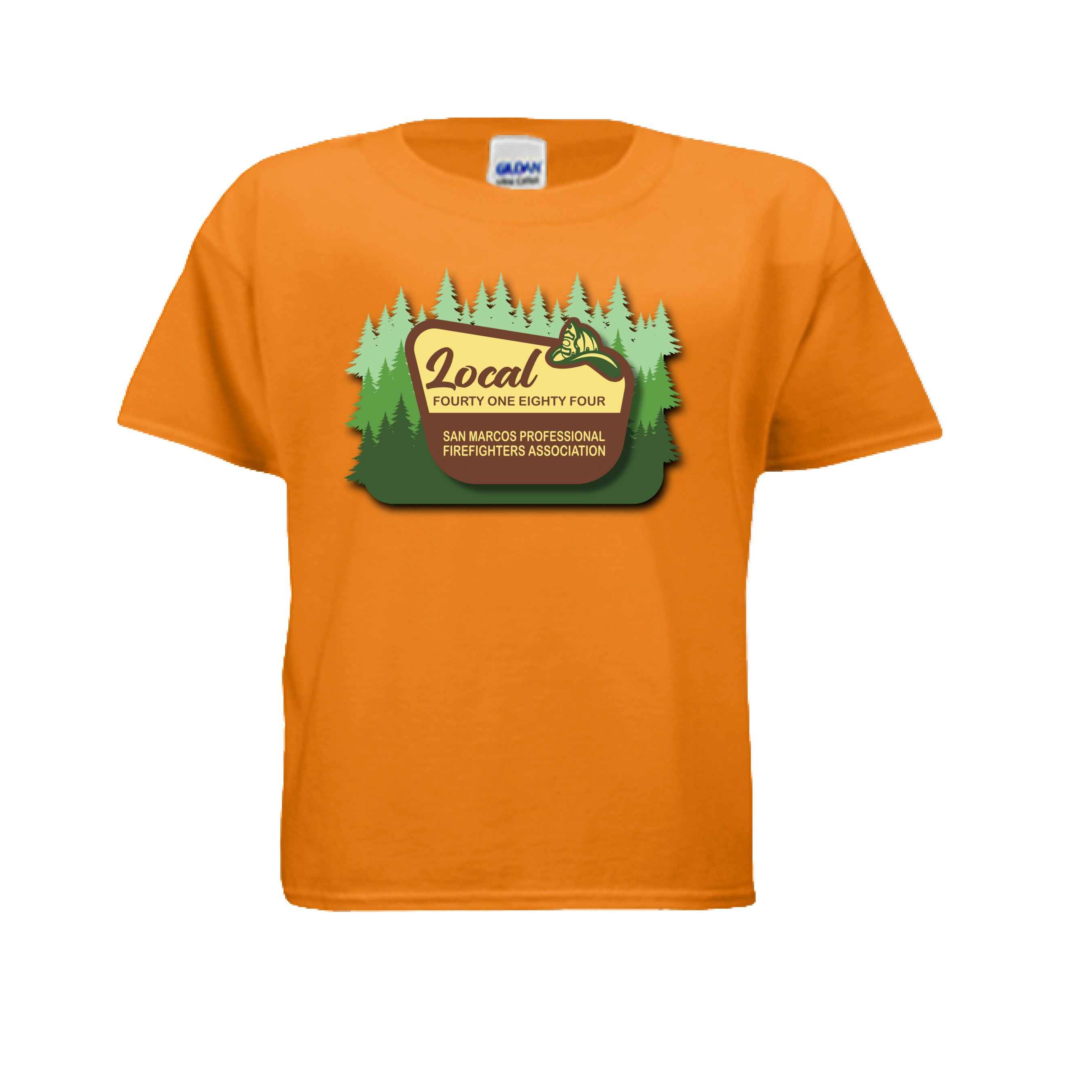 SAFETY ORANGE - FRONT