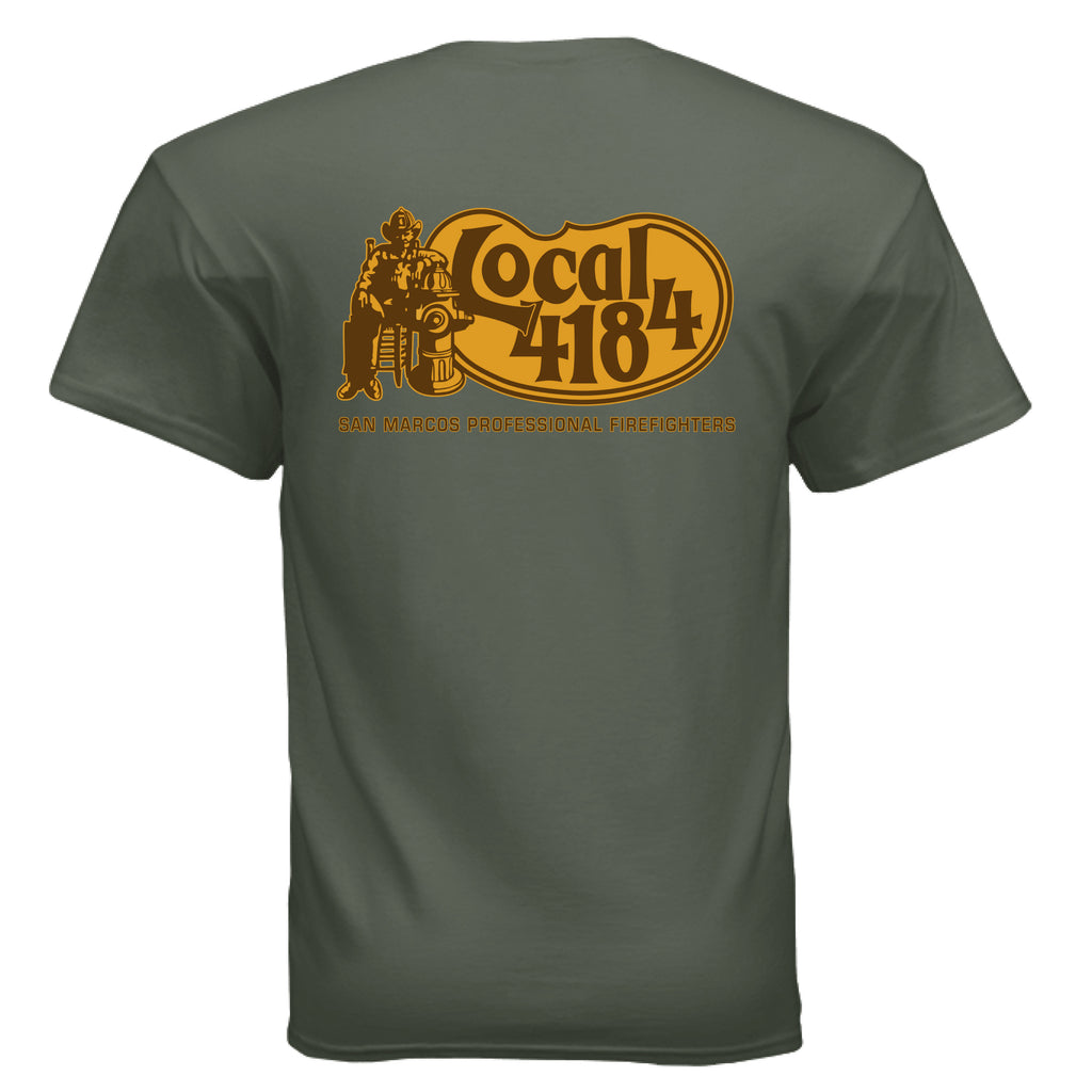 MILITARY GREEN - BACK
