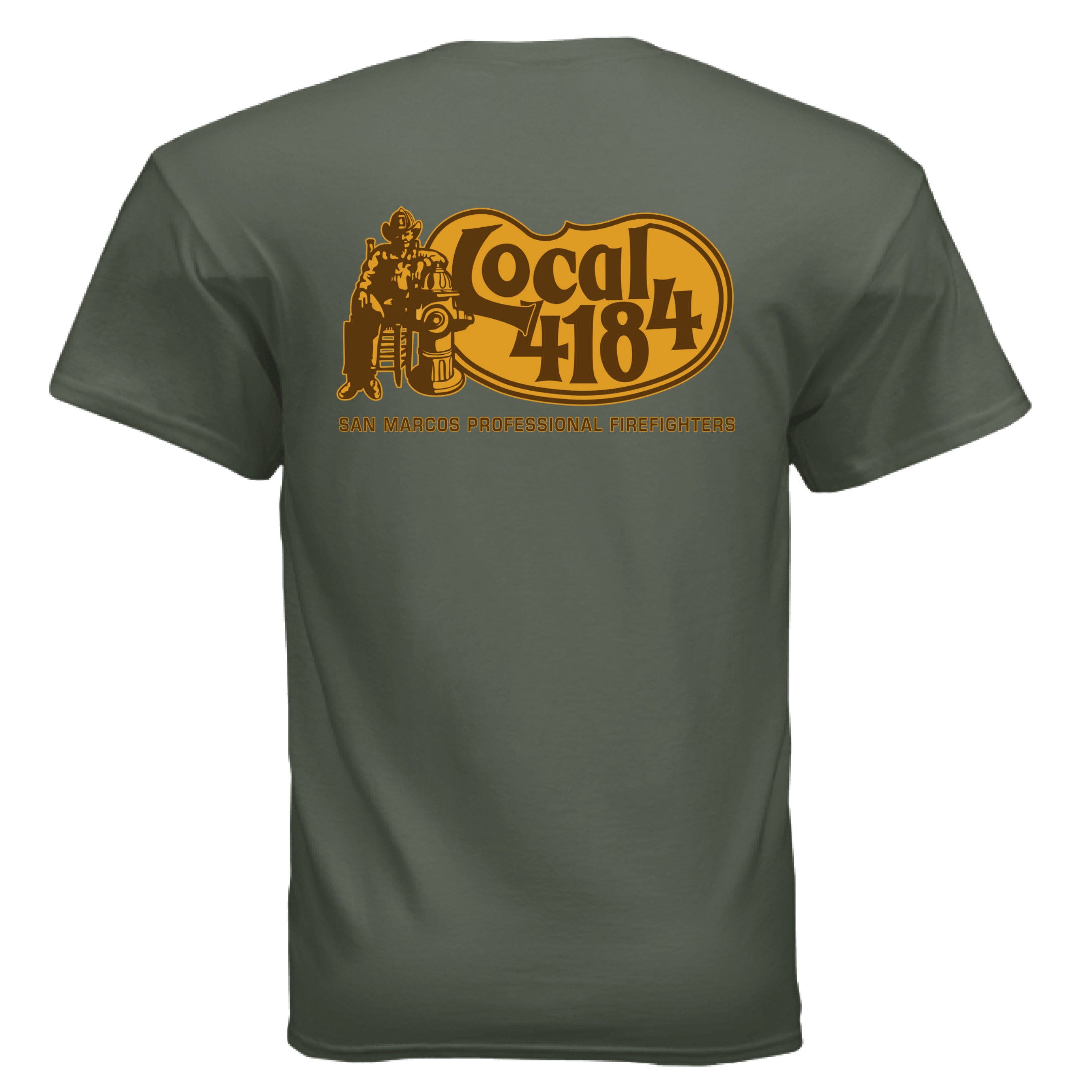 MILITARY GREEN - BACK