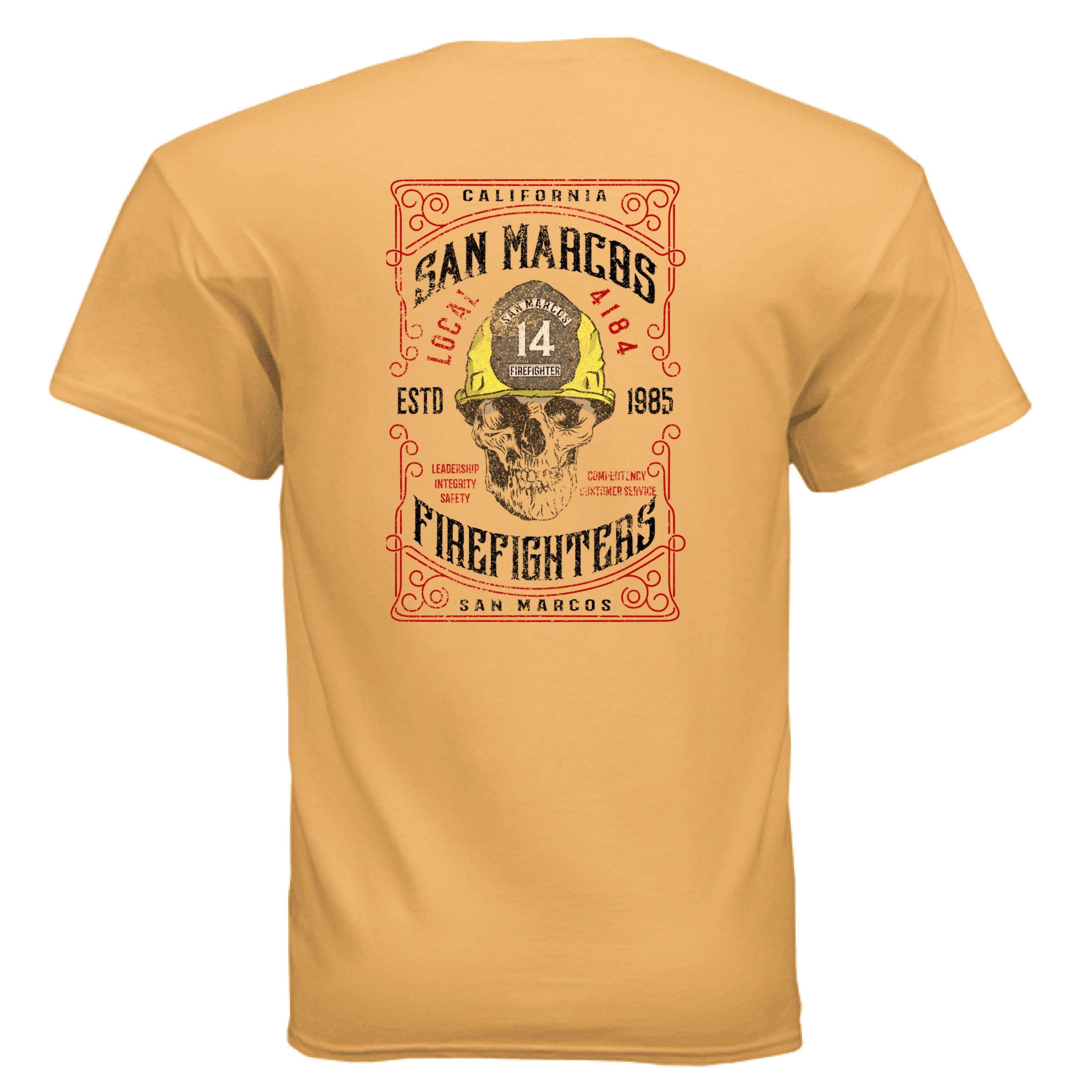 TENNESSEE ORANGE - BACK