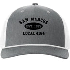 Heather Grey/ White - FRONT