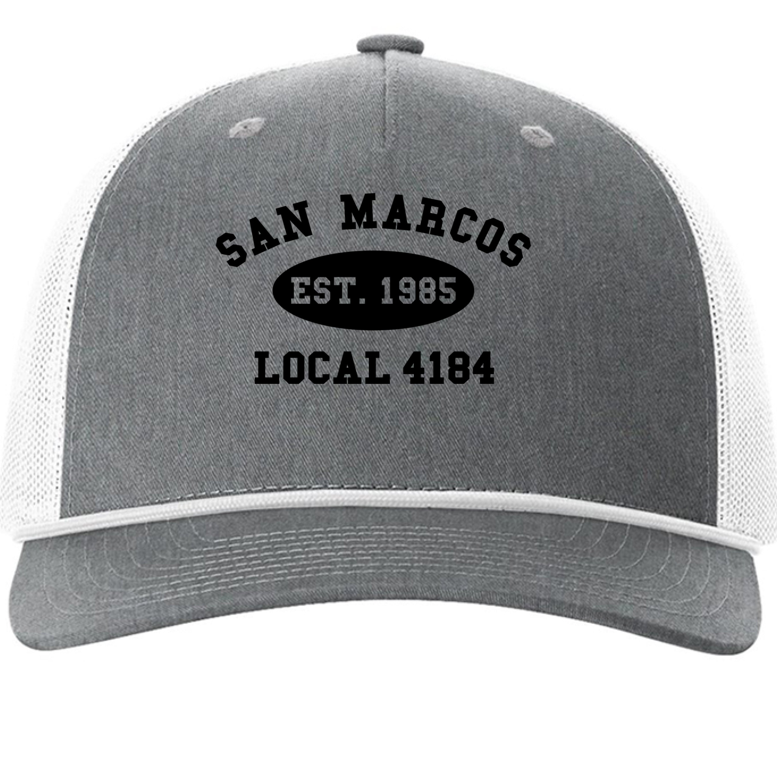 Heather Grey/ White - FRONT