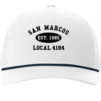 White/ Navy - FRONT