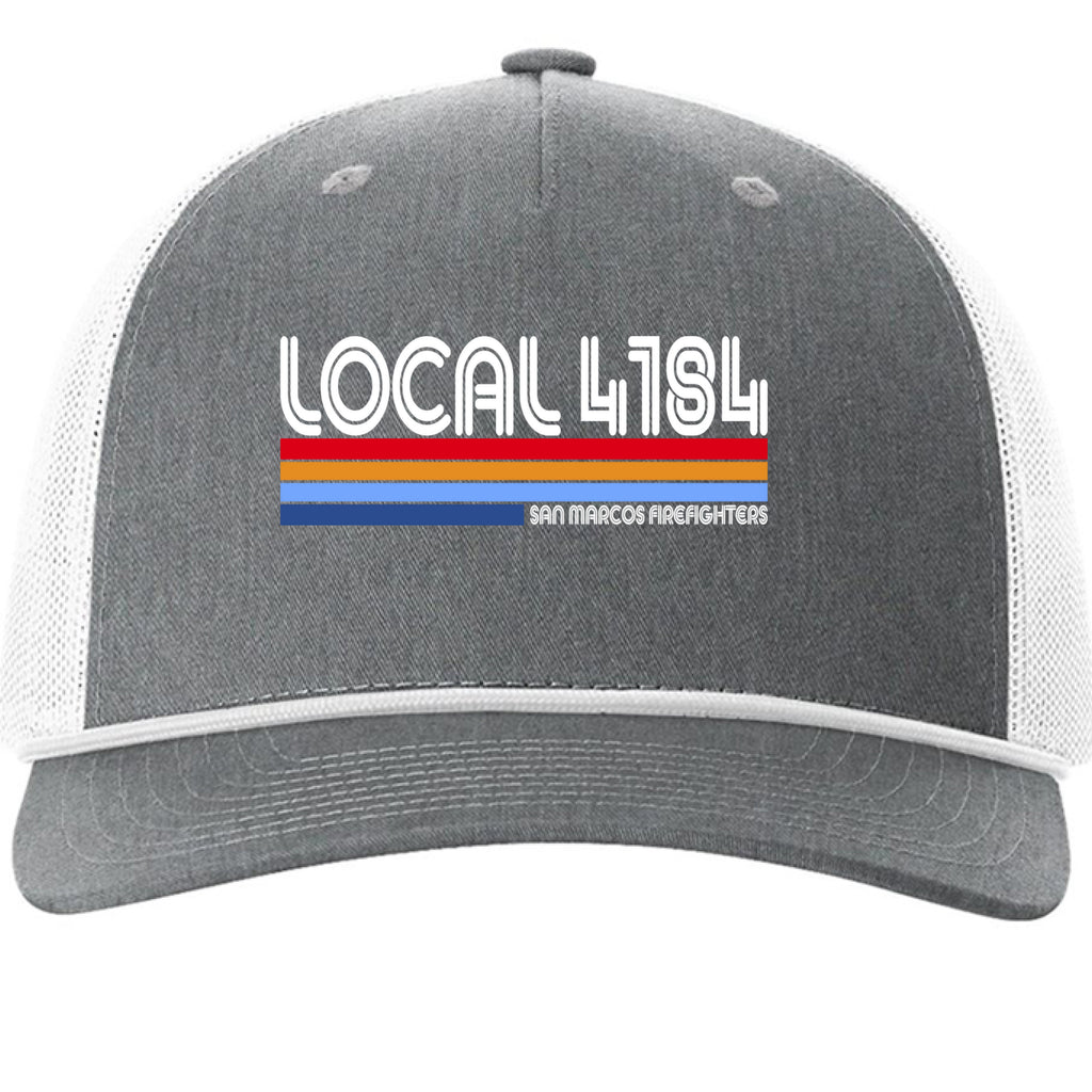 Heather Grey/ White - FRONT