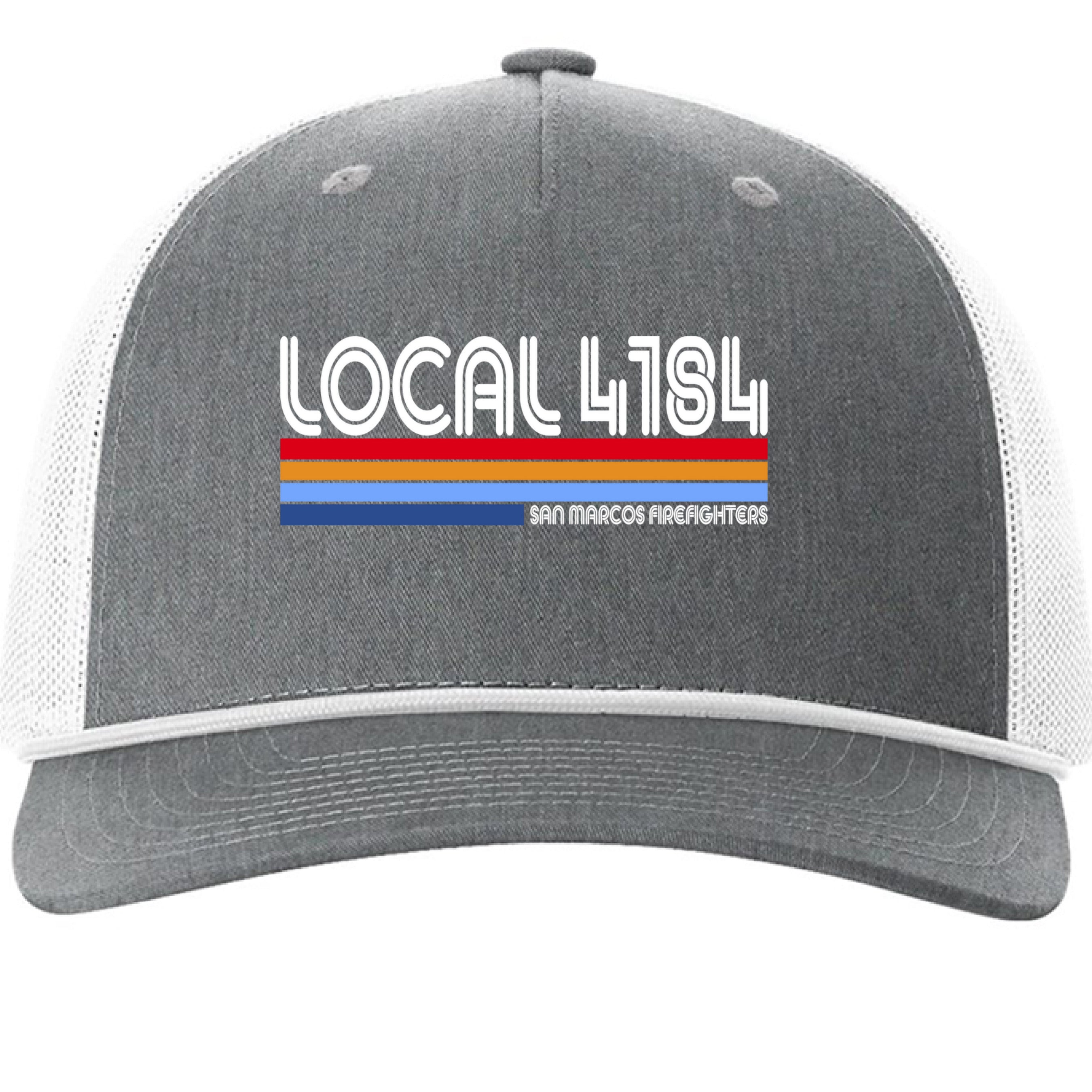 Heather Grey/ White - FRONT
